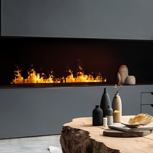 Planika Cool Flame Pro Insert – Vanndampinnsats med kontinuerlig vannforsyning