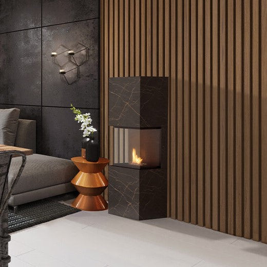 Planika Rock Core – Frittstående bioetanolpeis