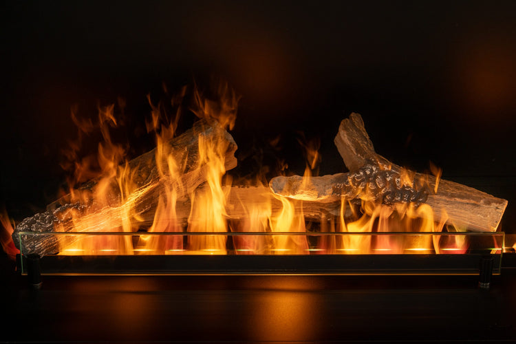 Planika Vertical Cool Flame – Høy vanndamppeis med 3D-flamme